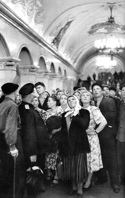Subway, Moscow, USSR, 1954