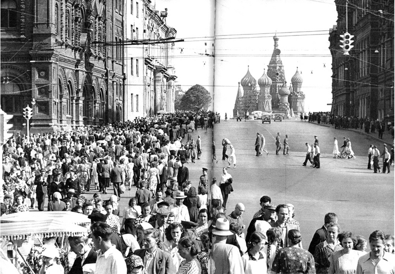 Red Square, Moscow, USSR, 1954