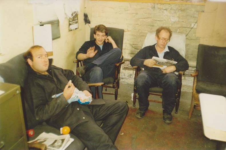 Dave Hughes  Alan Barber + instrument guy