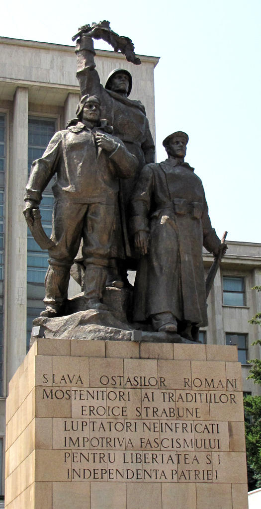  Bucharest statue
