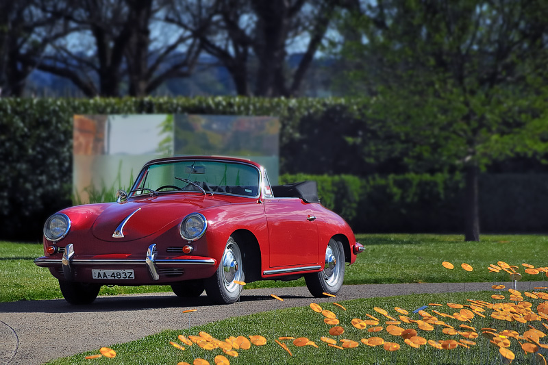 Red Porsche