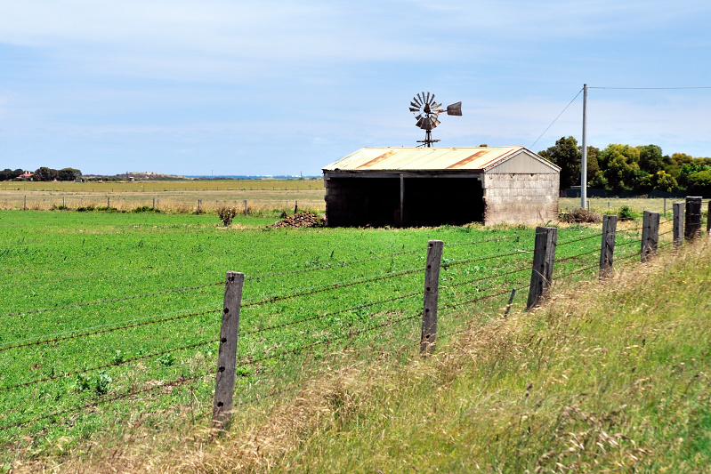 Hay barn in Port Fairy