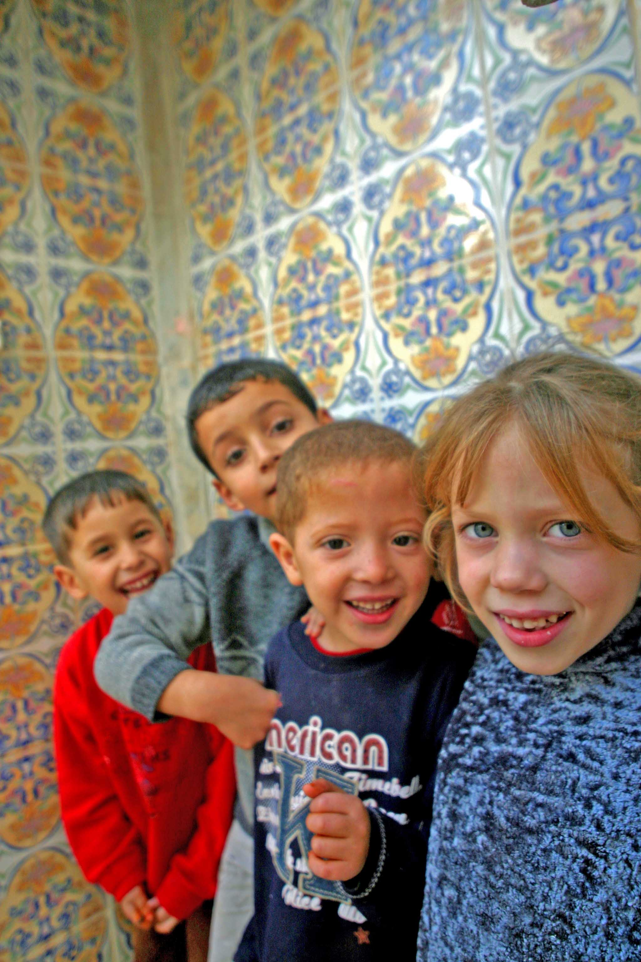 Casbah boys and girls,Algiers