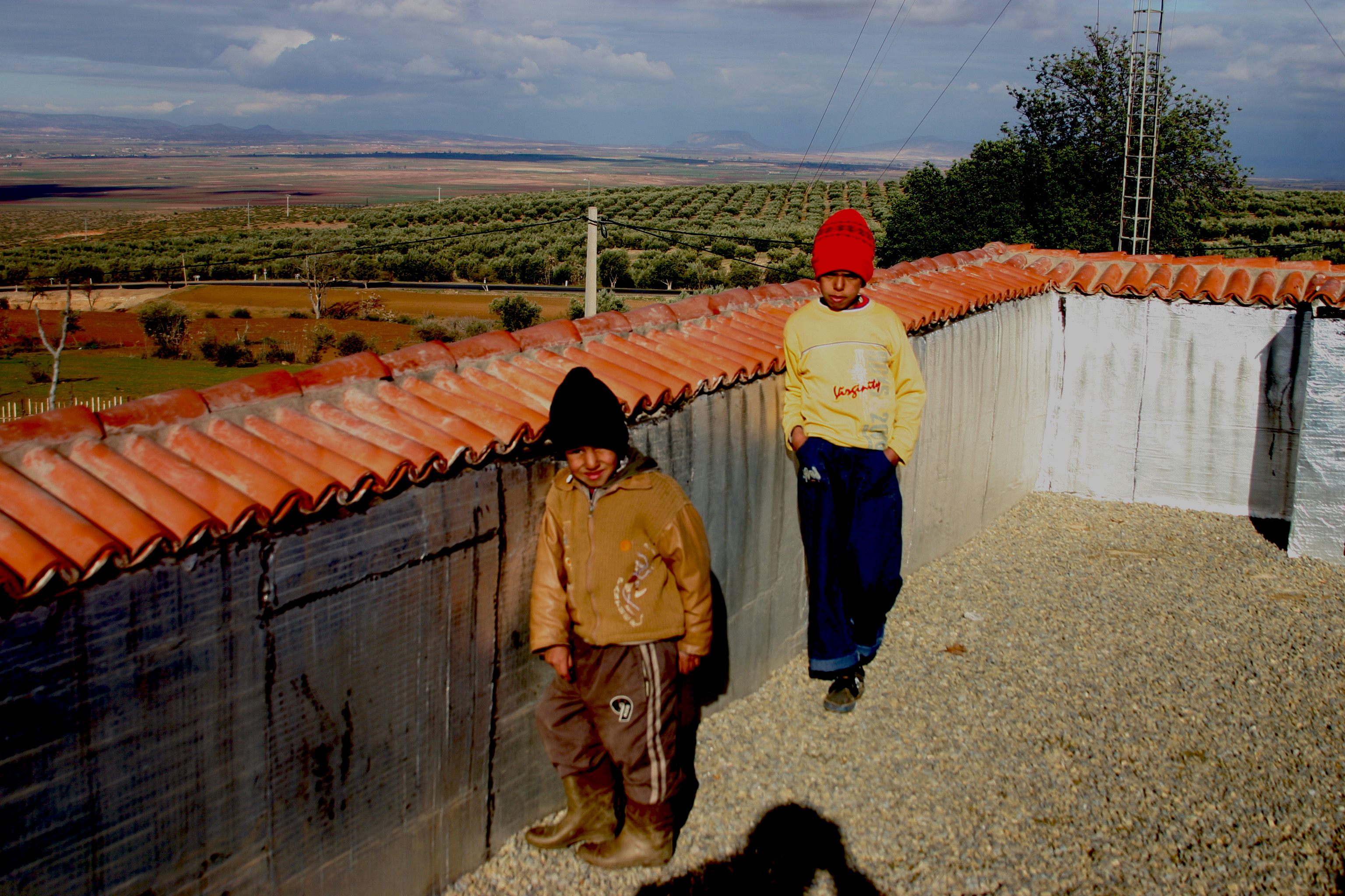 children living in the compound of the emir