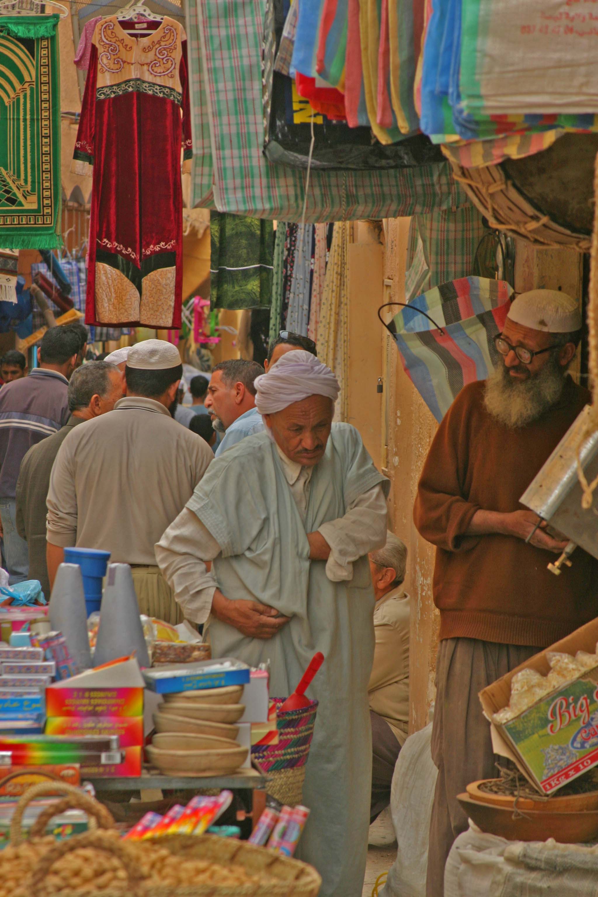 casbah market in ghardaia