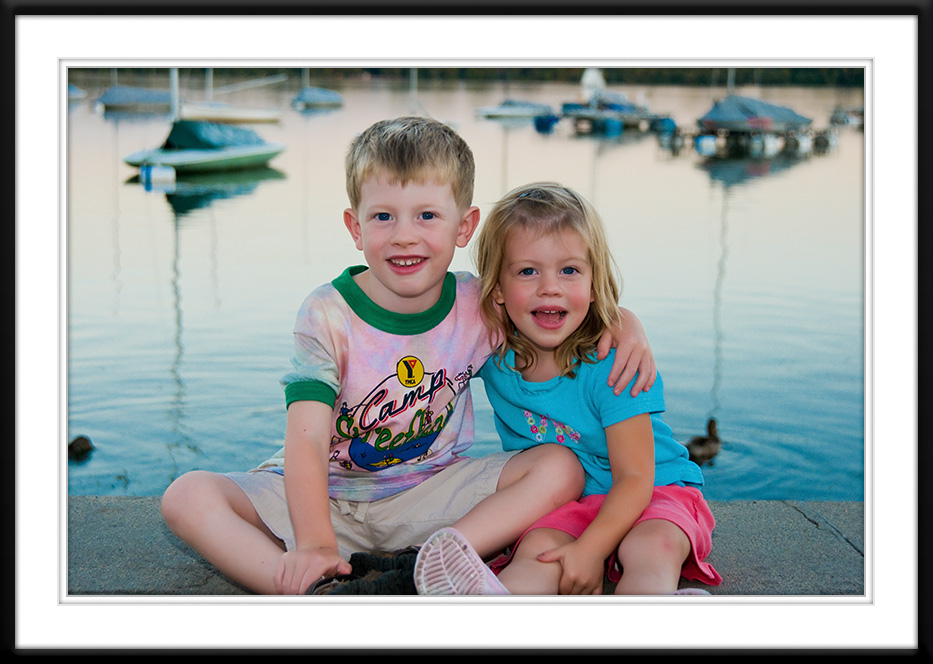 Ryan and Caitlin at Lake Harriet