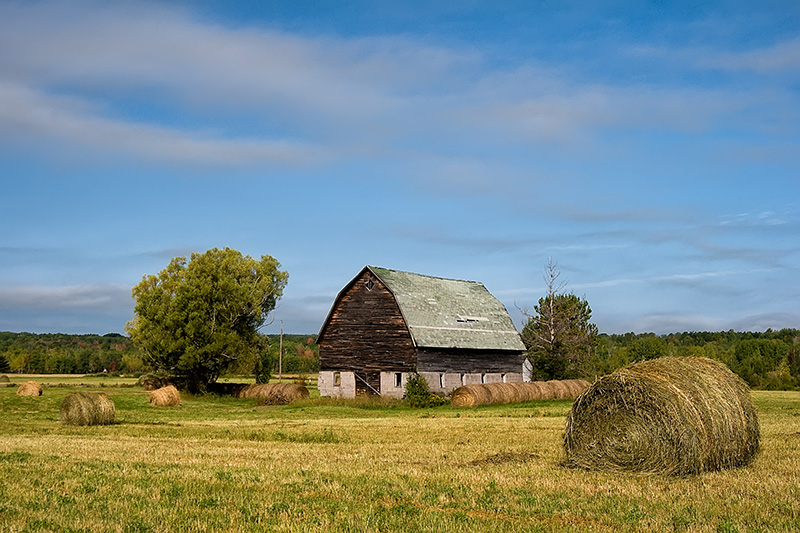 Barn in Moquah Michigan