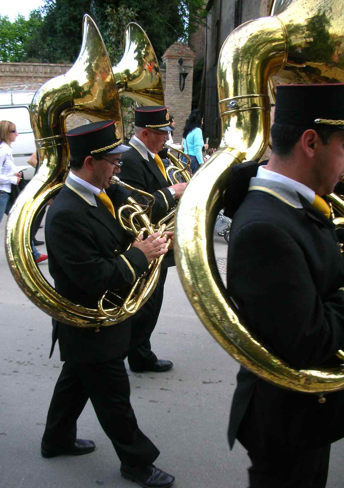 Band in procession