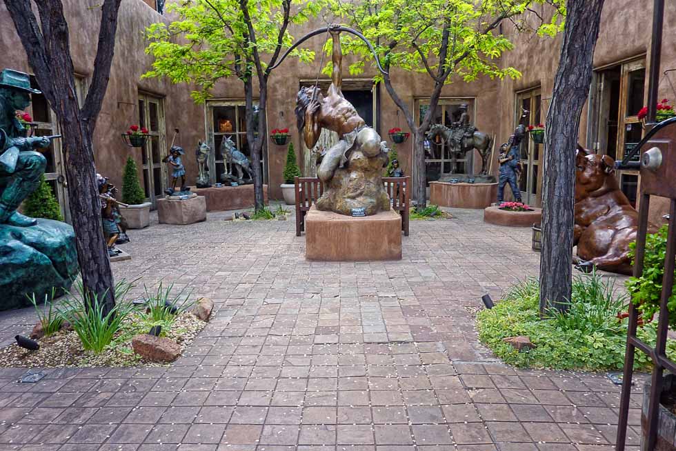 Gallery Courtyard, Santa Fe