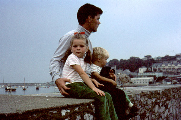 Dad, Linda and I