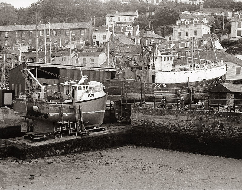 Roll 23: Boatyard at Polruan