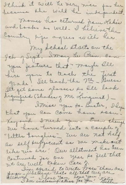 Letter 2 page 2