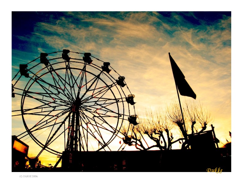 The end of a glorious day!