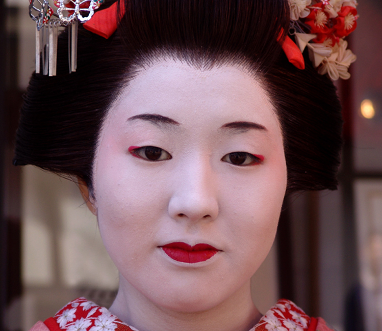 Japan geisha girl