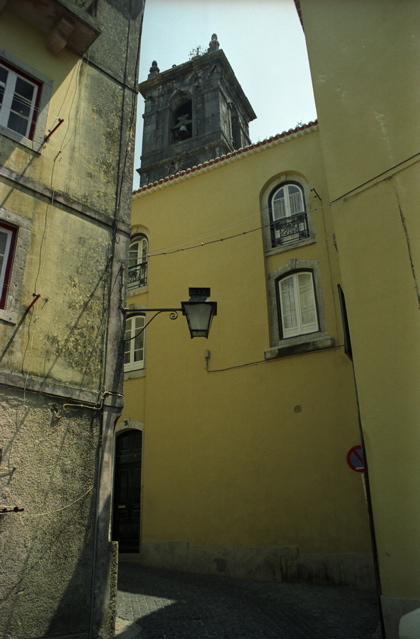 Yellow Buildings in Sintra