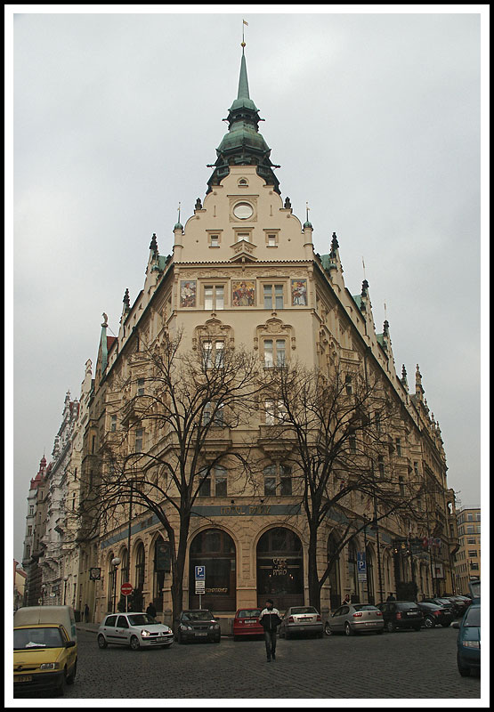 Architecture and streets near Old Town Square