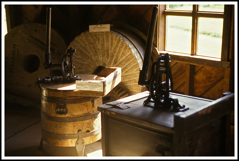 Frutillar Museum - household tools including a bottler and washing machine