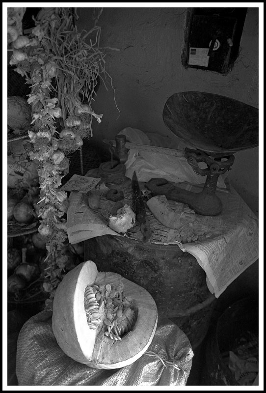 Squash (Zapallo) in Santiago market
