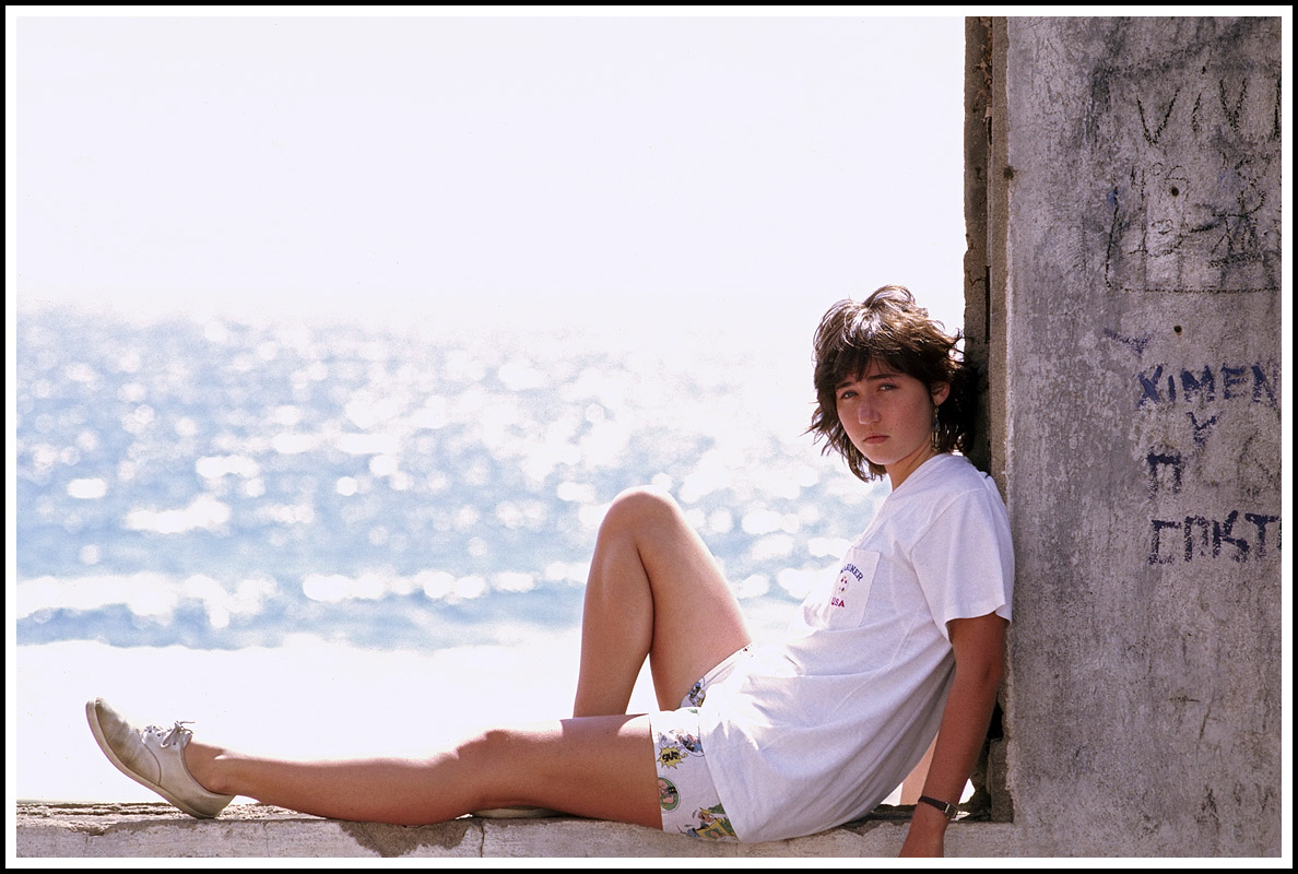 Girl & Wall of Destiny