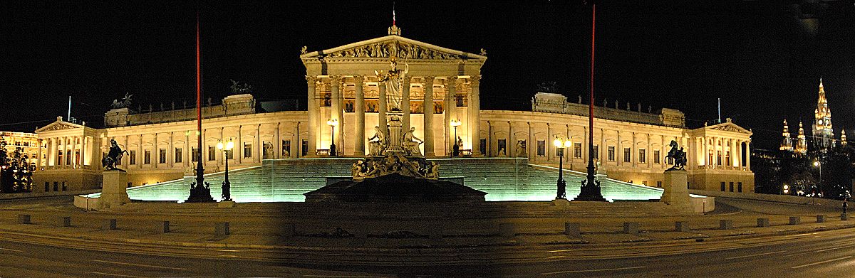 Das sterreichische Parlament, Wien, Vienna