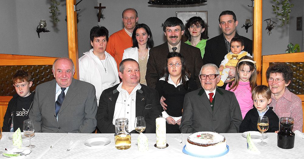 100. Geburtstag von Franz Hofstetter