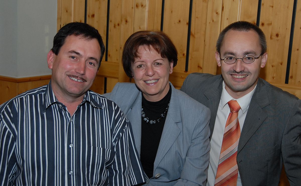 Bernhard Karnthaler, Waltraud Slezak und Gnter Tuchschmidt