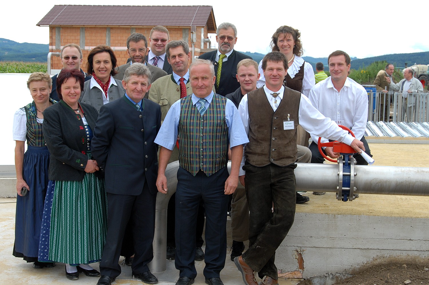 Biogasanlage Lanzenkirchen: Tag der offenen Tr