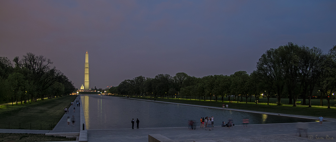 Reflecting Pool Twilight