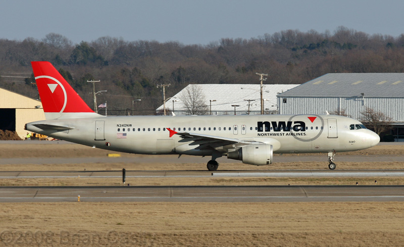 Northwest Airlines N340NW