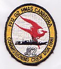 The Commissioning crew badge