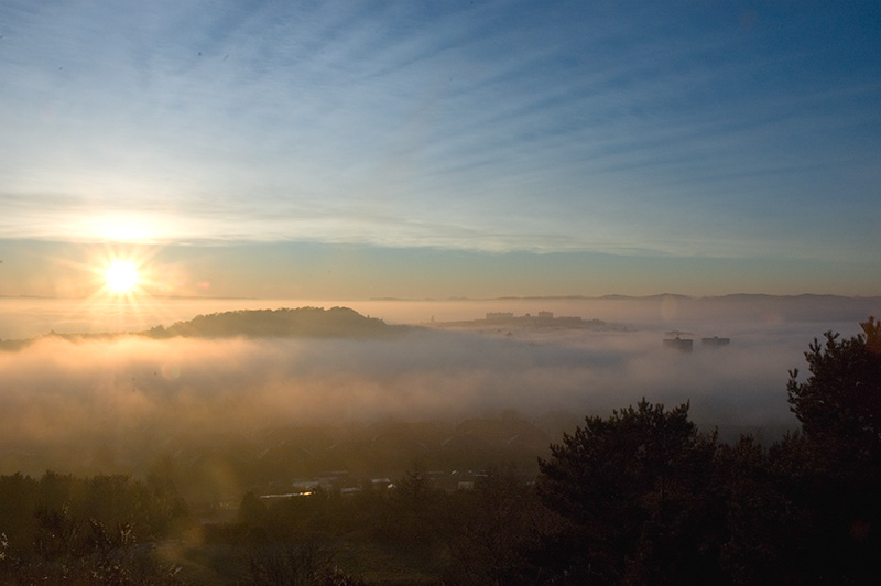 Low Clouds From The Law.