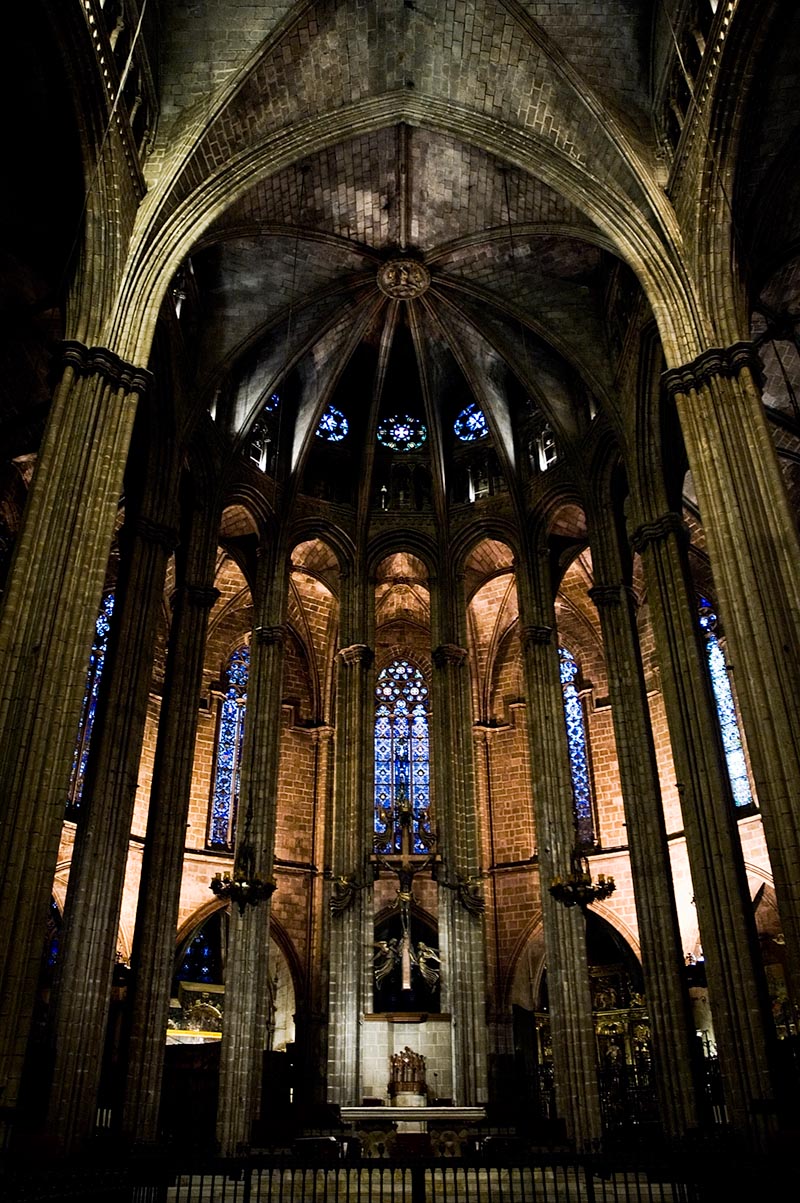 Inside La Seu.