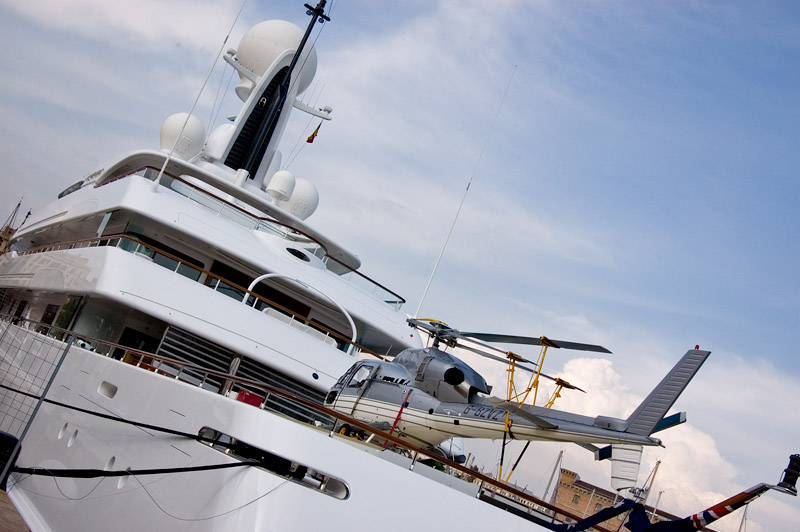 Mega Yacht.