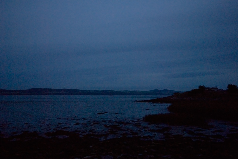 Dark and Blue.
