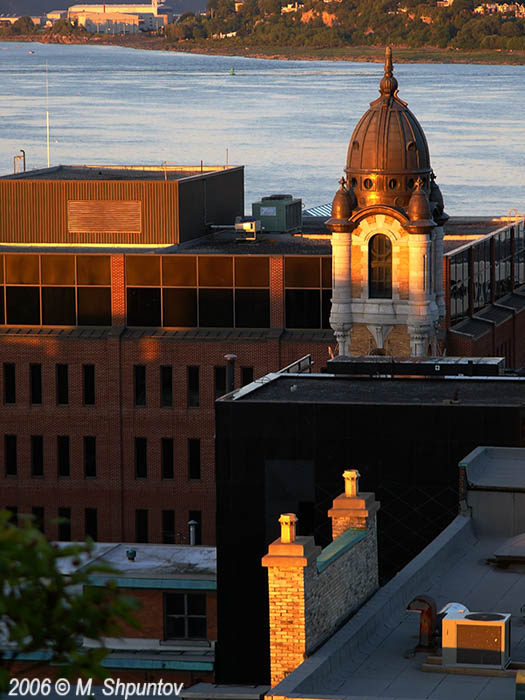 Sunset In Quebec City