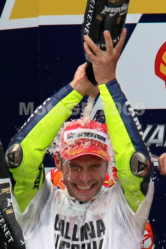 Valentino Rossi, world champion 2009