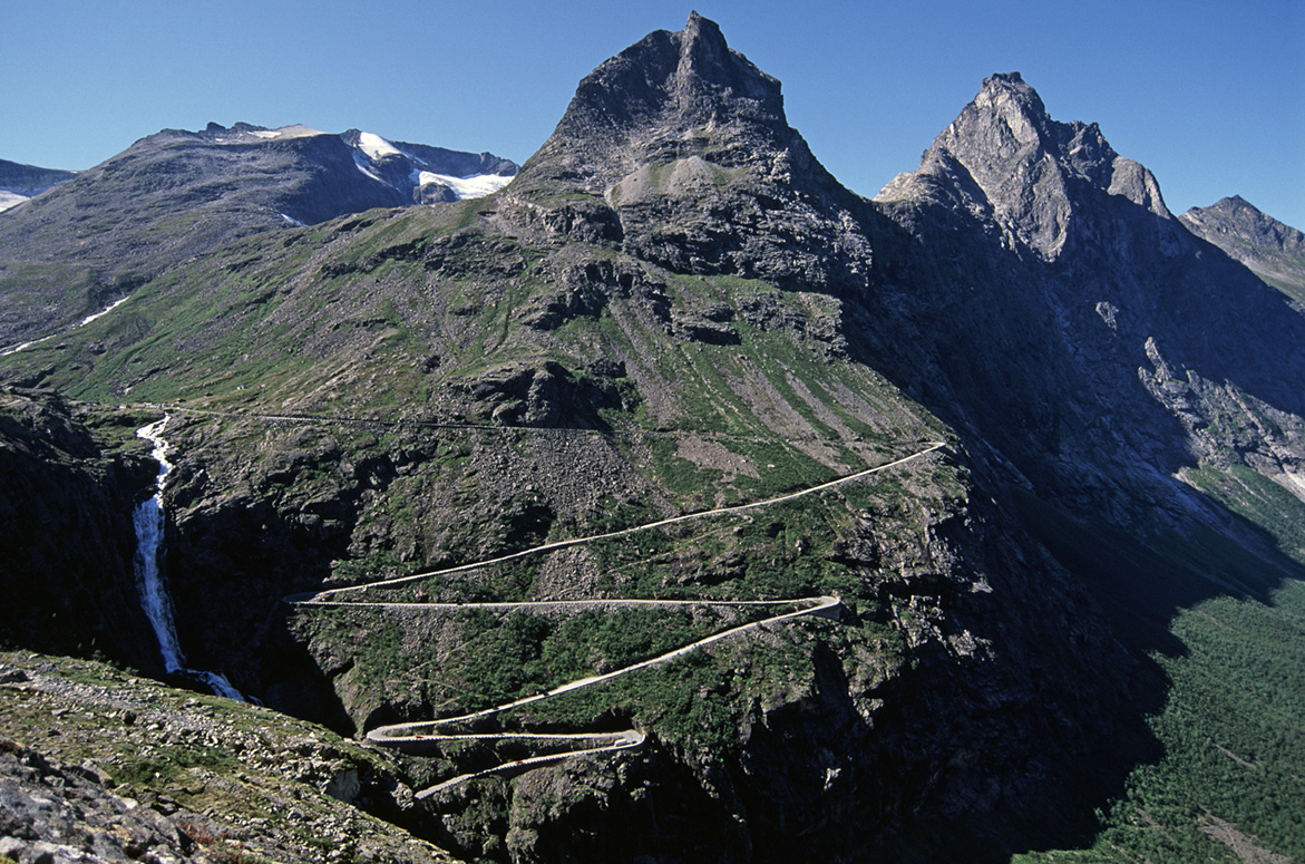 The famous Trollstigen Road, Romsdal