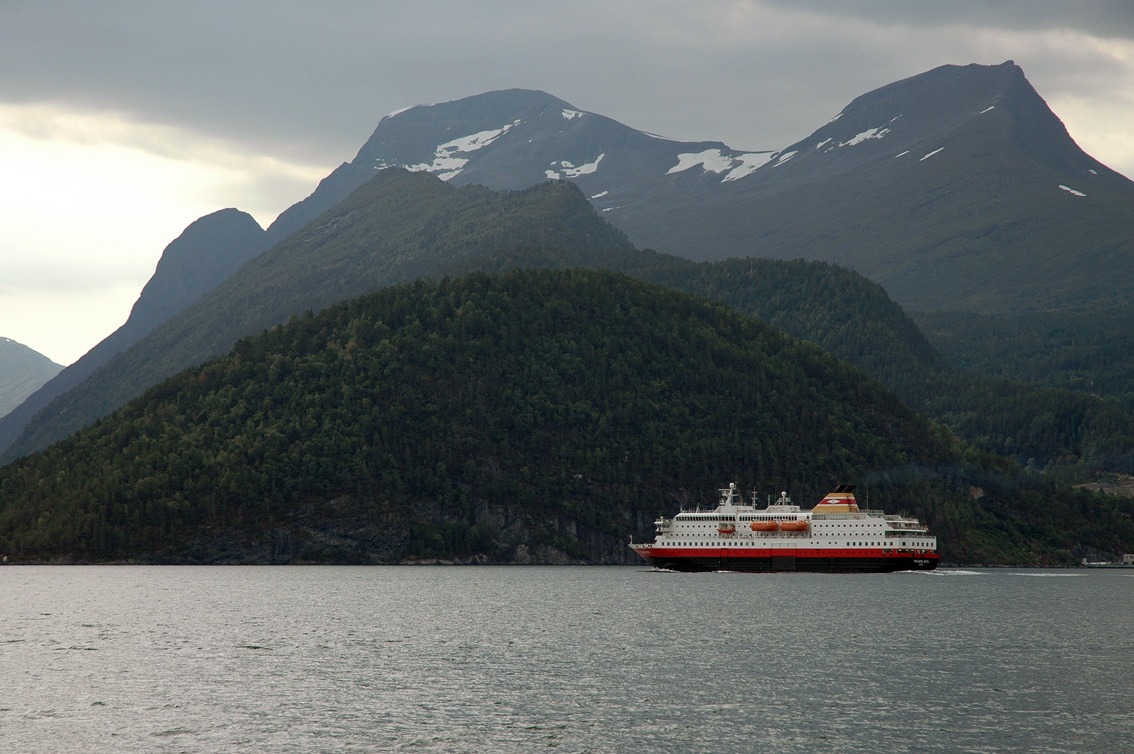 Richard With heading for Geiranger Fjord
