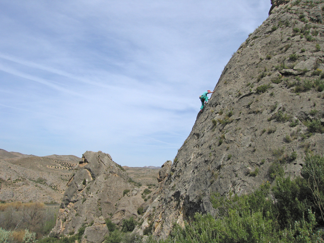Dave Gregory on El Cono, 4+, Morata