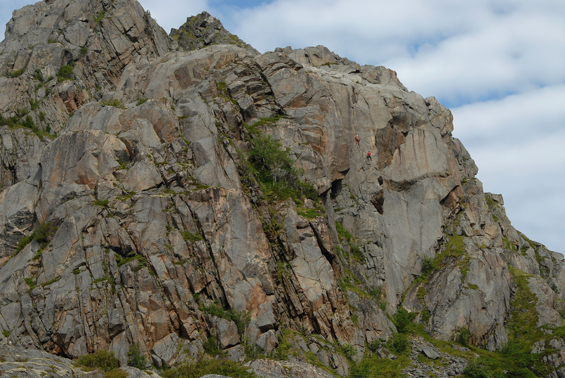 Applecake Arete, near Henningsvaer