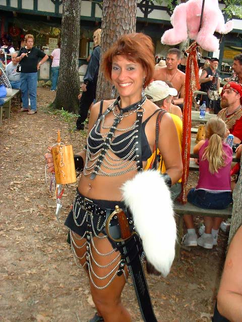 Cajun Di with her tail