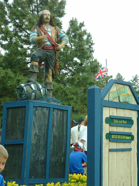 Pirate Ship Stage guard