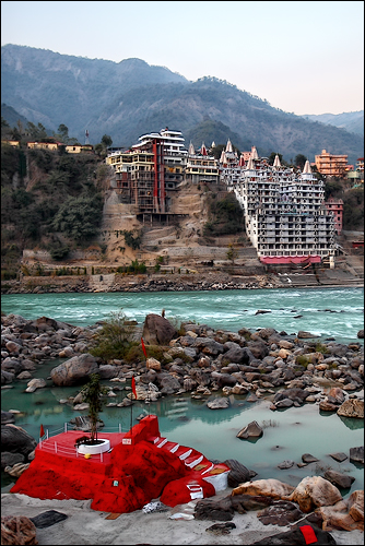 View from the Bhagirathi Ashram