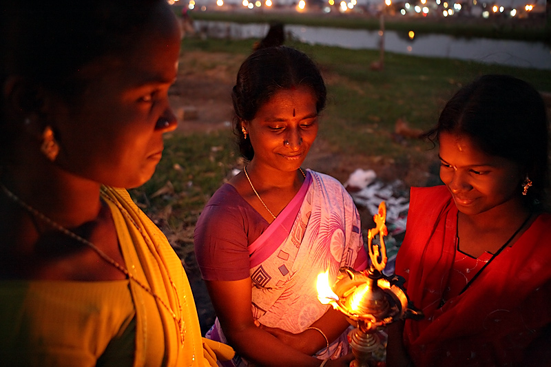 At the end of Matthu Pongal Day