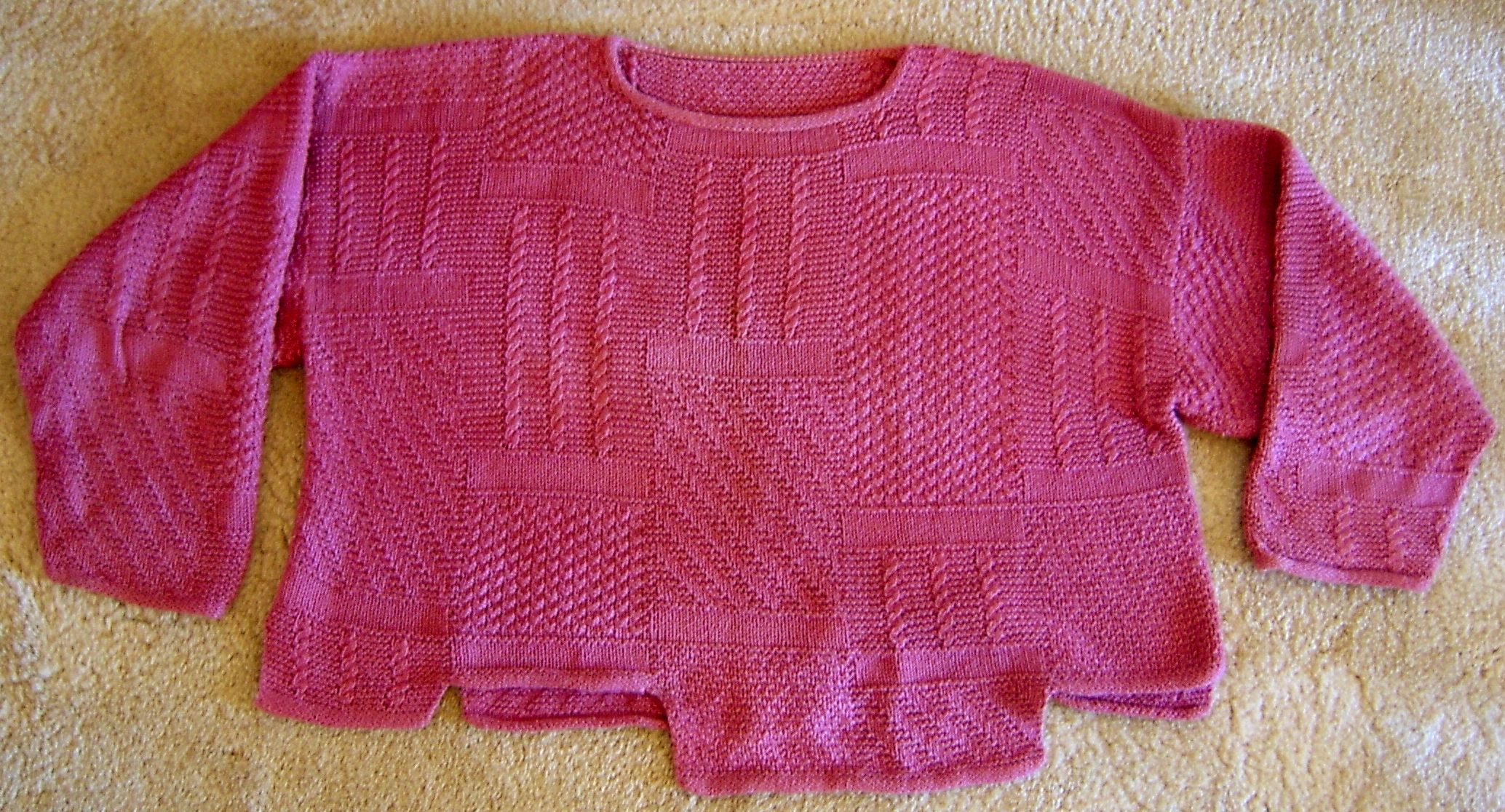 Sampler Sweater
