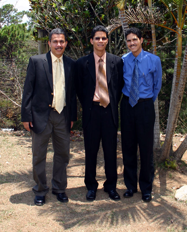 Jos R., David y Moiss (MAYO 2006)