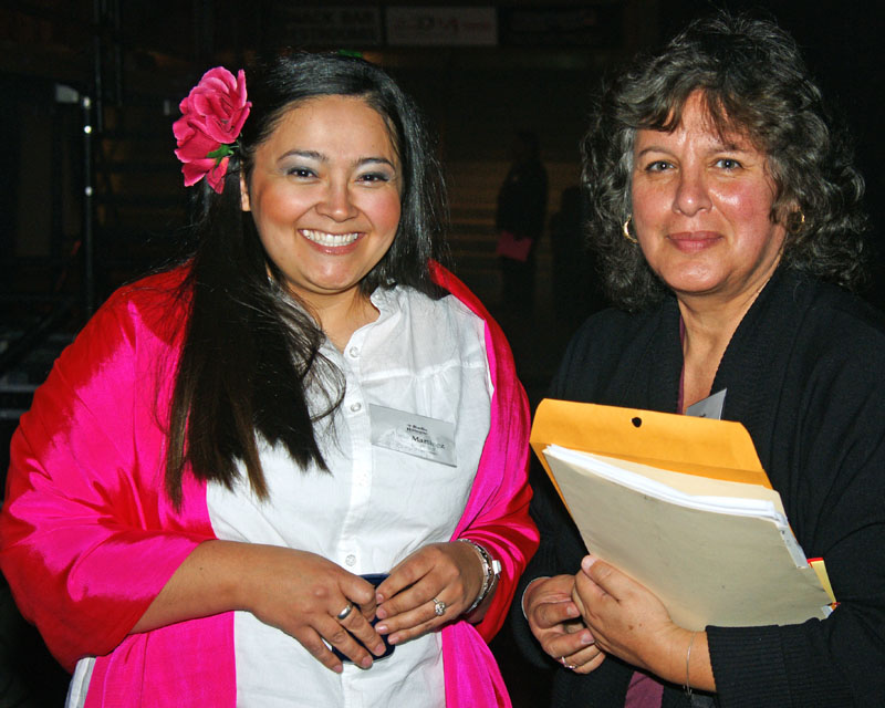 Alma Martinez with Maria Erana @ 2009 Festival