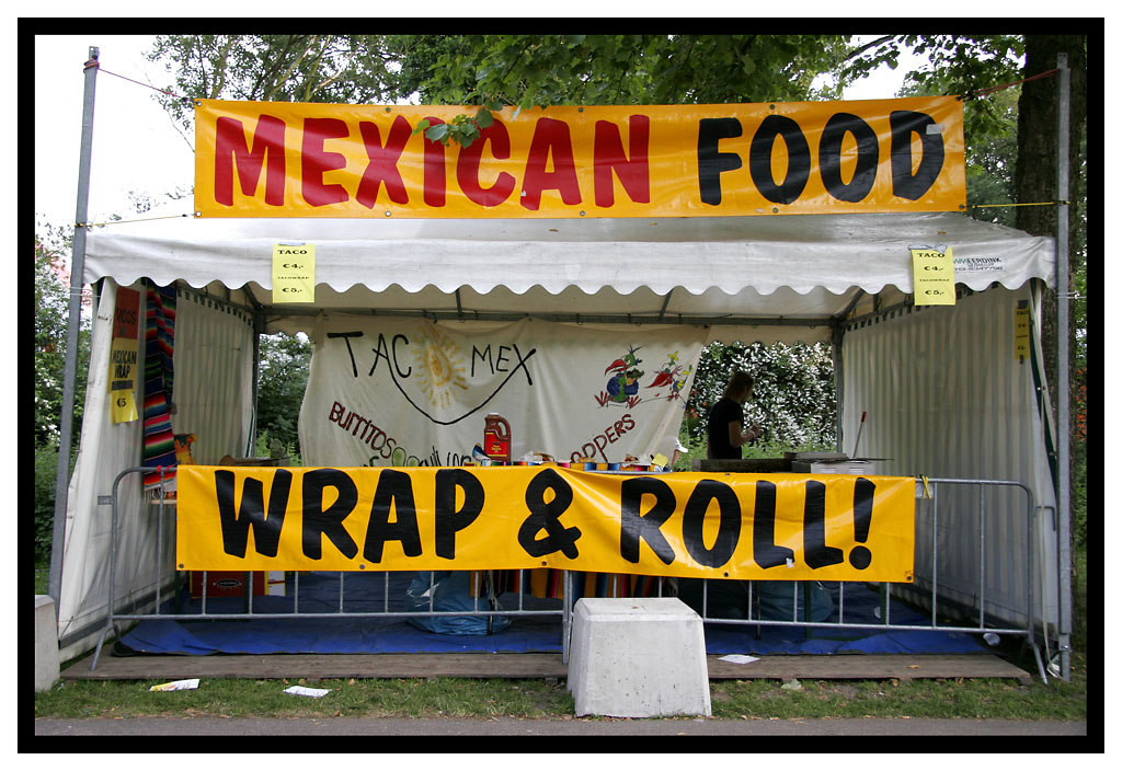 Mexican Food Wrap & Roll