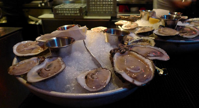 Oysters in the Half Shell