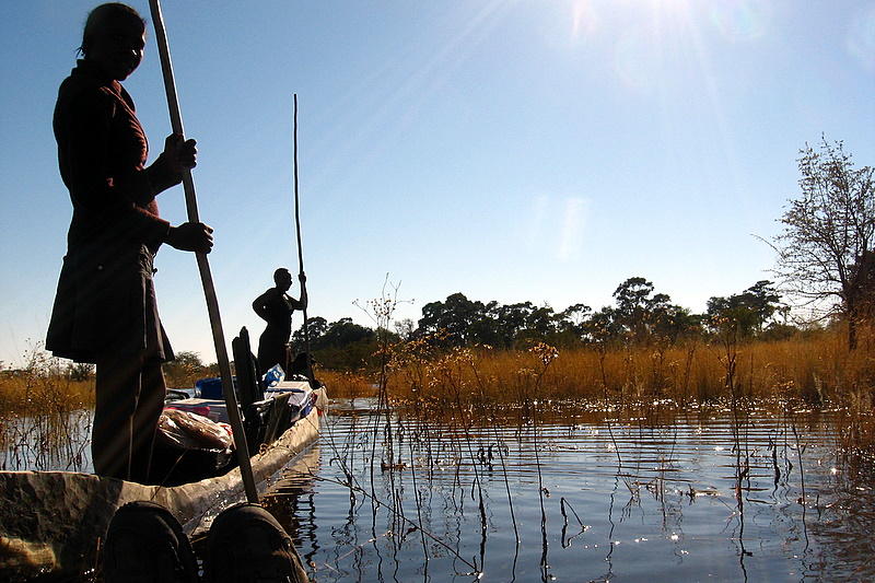 On the Okavango Delta